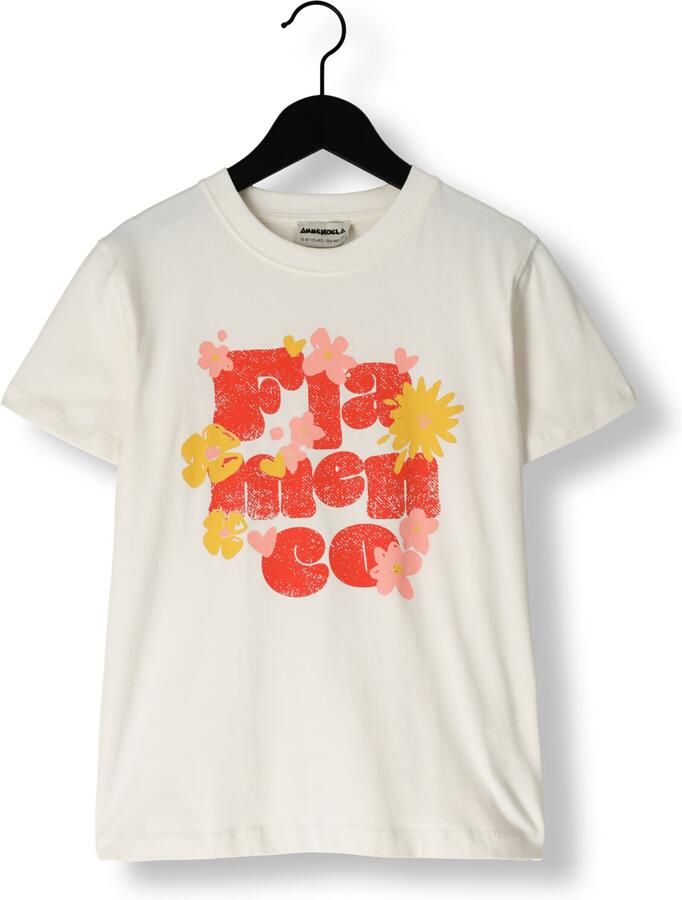 AMMEHOELA Meisjes Tops & T-shirts Zoe Gebroken Wit - Foto 3
