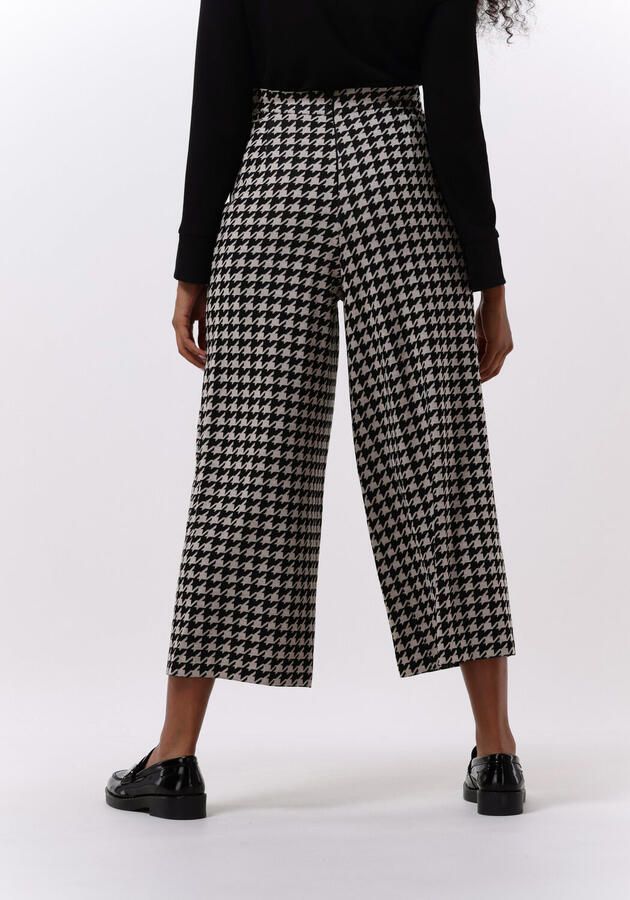 Ana Alcazar Wijde Broek Culotte Zwart Black Dames