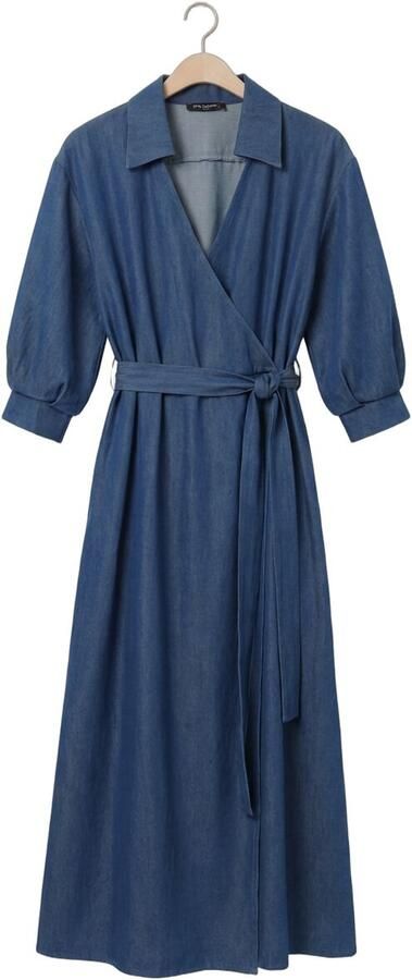 ANA ALCAZAR Dames Jurken 041765-3798 Blauw - Foto 4