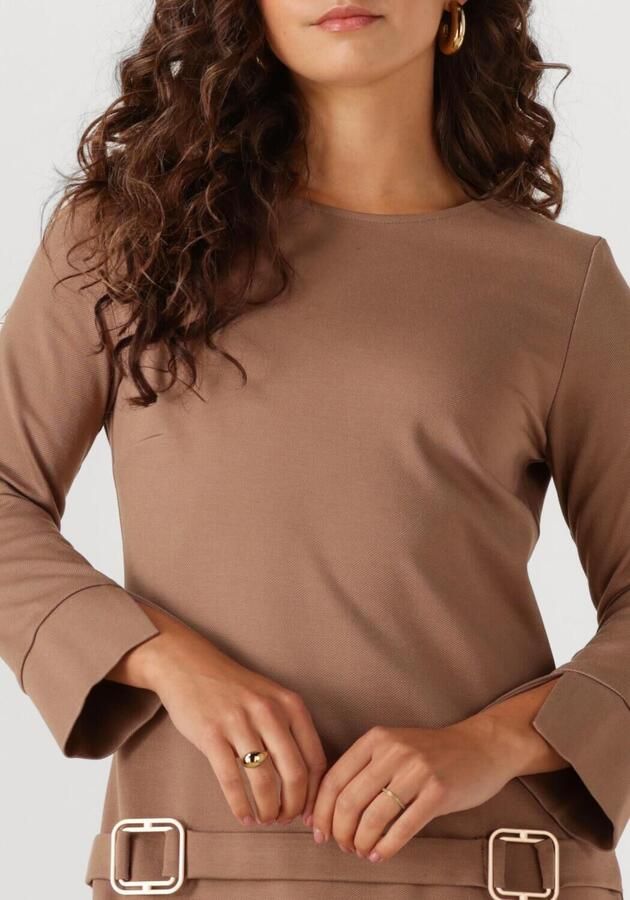 ANA ALCAZAR Dames Jurken A Dress Clasp Bruin - Foto 2