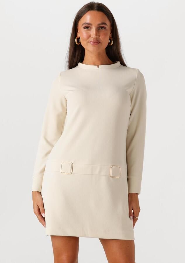 ANA ALCAZAR Dames Jurken Dress Clasp Beige - Foto 4