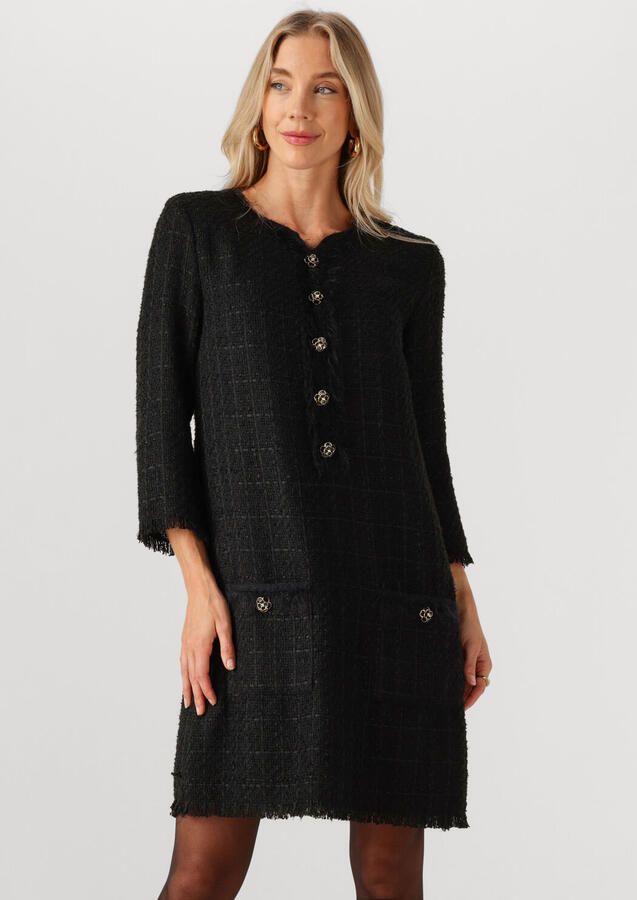 ANA ALCAZAR Dames Jurken Dress Deco Zwart - Foto 4