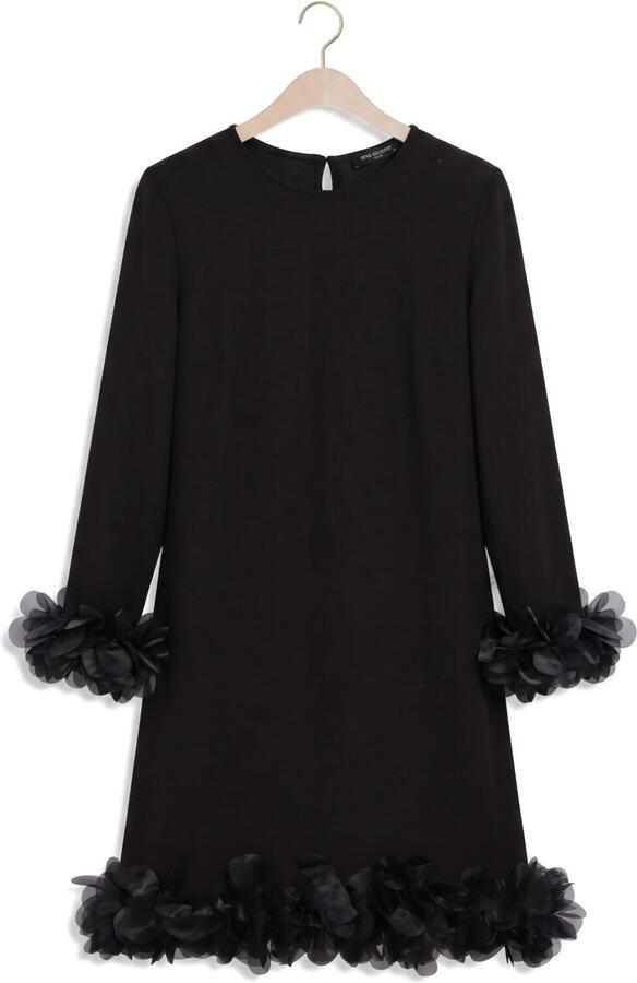 ANA ALCAZAR Dames Jurken Dress Flowers Zwart - Foto 4