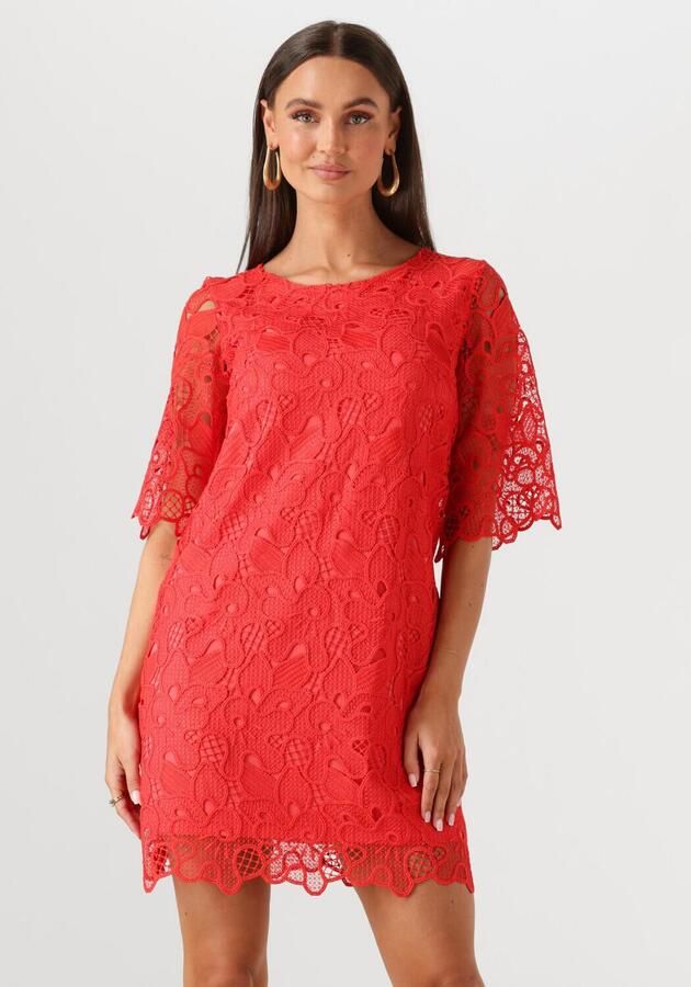 ANA ALCAZAR Dames Jurken Dress Sleeves 041092-3634 Rood - Foto 4