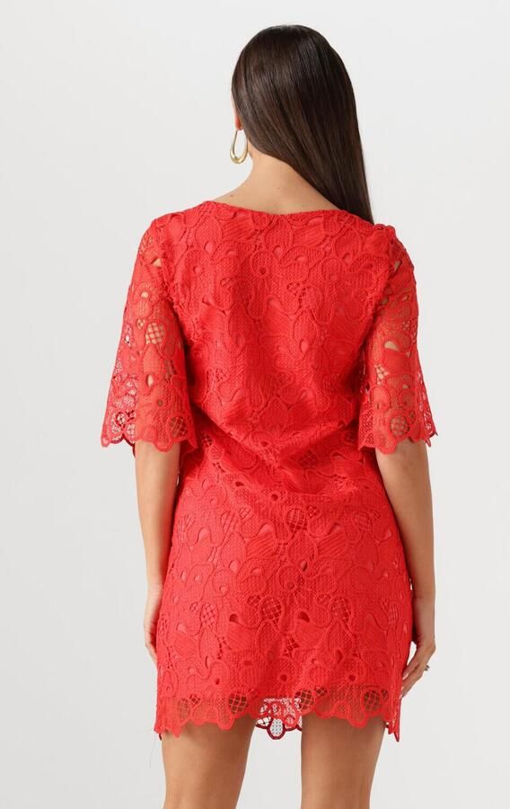 ANA ALCAZAR Dames Jurken Dress Sleeves 041092-3634 Rood - Foto 3