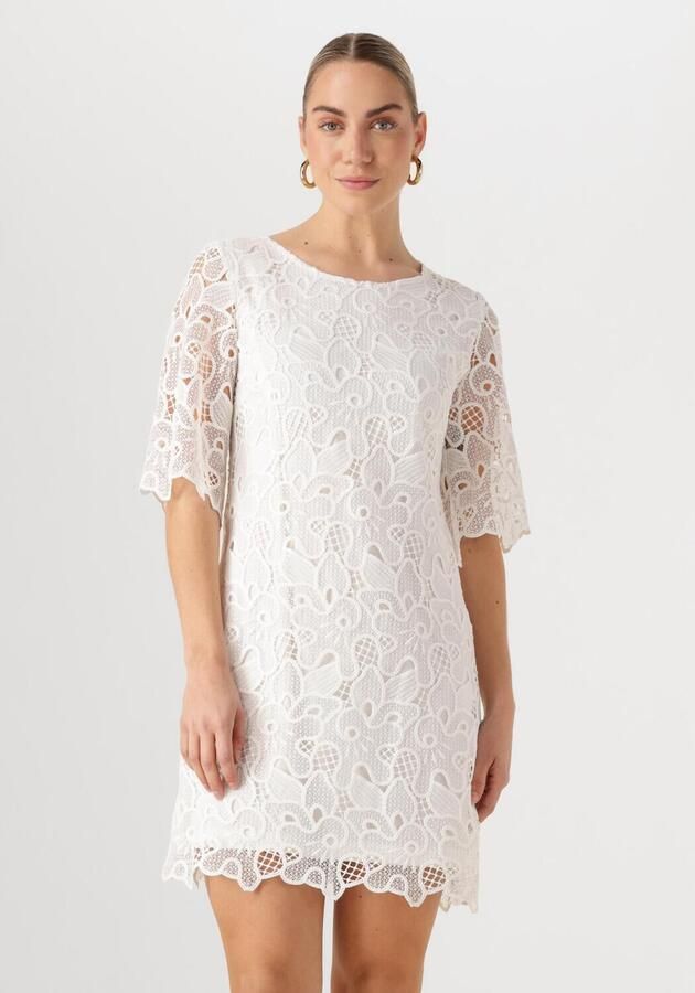 ANA ALCAZAR Dames Jurken Dress Sleeves 041092-3634 Wit - Foto 4