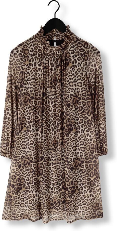 ANA ALCAZAR Dames Jurken Dress Turtleneck Bruin - Foto 3