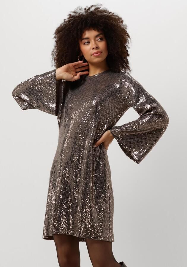 ANA ALCAZAR Dames Jurken Dress Wide Sleeves Zilver - Foto 4