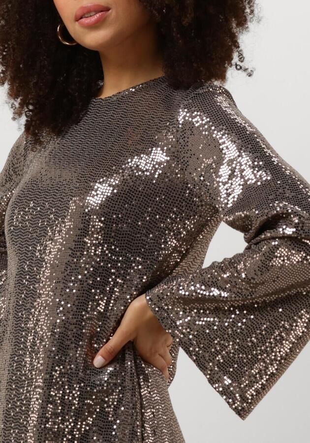 ANA ALCAZAR Dames Jurken Dress Wide Sleeves Zilver - Foto 2