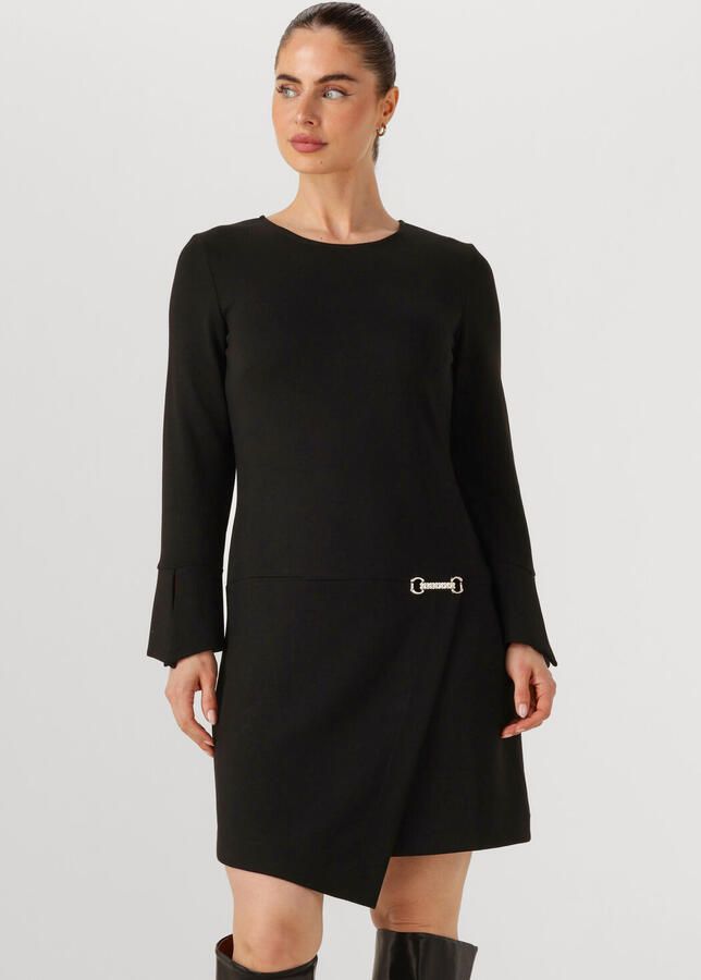 ANA ALCAZAR Dames Jurken Dress Wrap Skirt Zwart - Foto 4