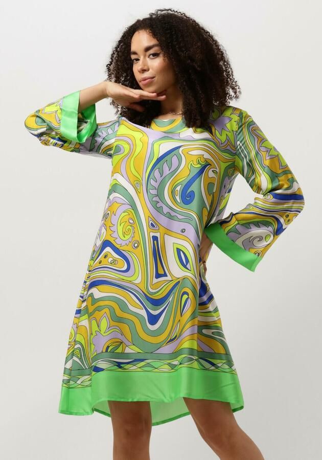 ANA ALCAZAR Dames Jurken Swing Dress Groen - Foto 4