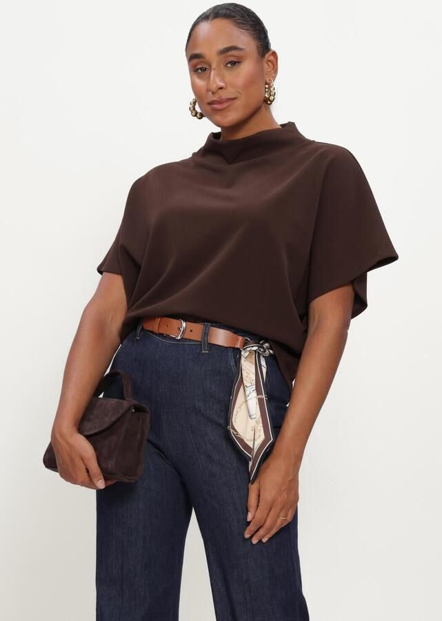 ANA ALCAZAR Dames Tops & T-shirts 082204.3912 Bruin