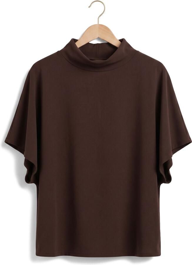 ANA ALCAZAR Dames Tops & T-shirts 082204.3912 Bruin - Foto 2