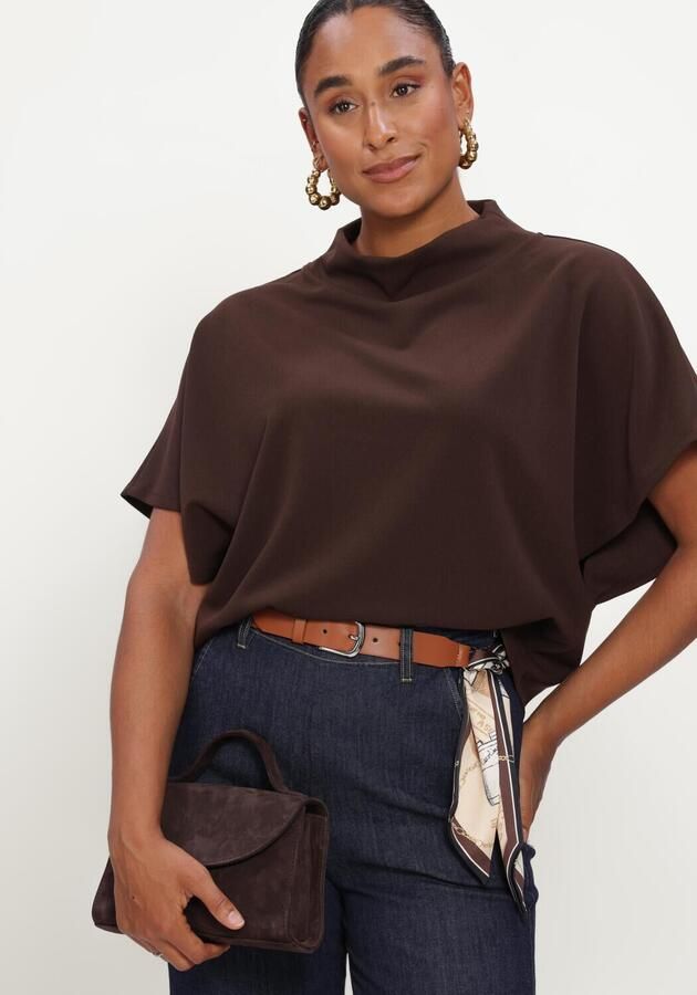 ANA ALCAZAR Dames Tops & T-shirts 082204.3912 Bruin - Foto 4