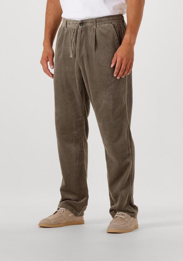 ANERKJENDT Heren Broeken Akjan Cord Pleat Pants Groen - Foto 4