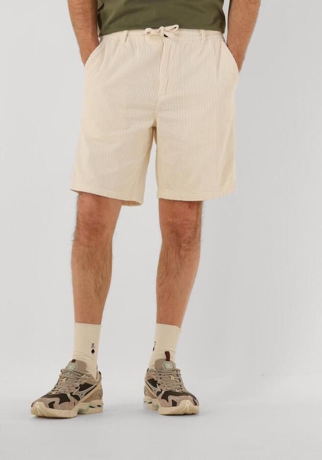 ANERKJENDT Heren Broeken Akjan Corduroy Shorts Gebroken Wit - Foto 4