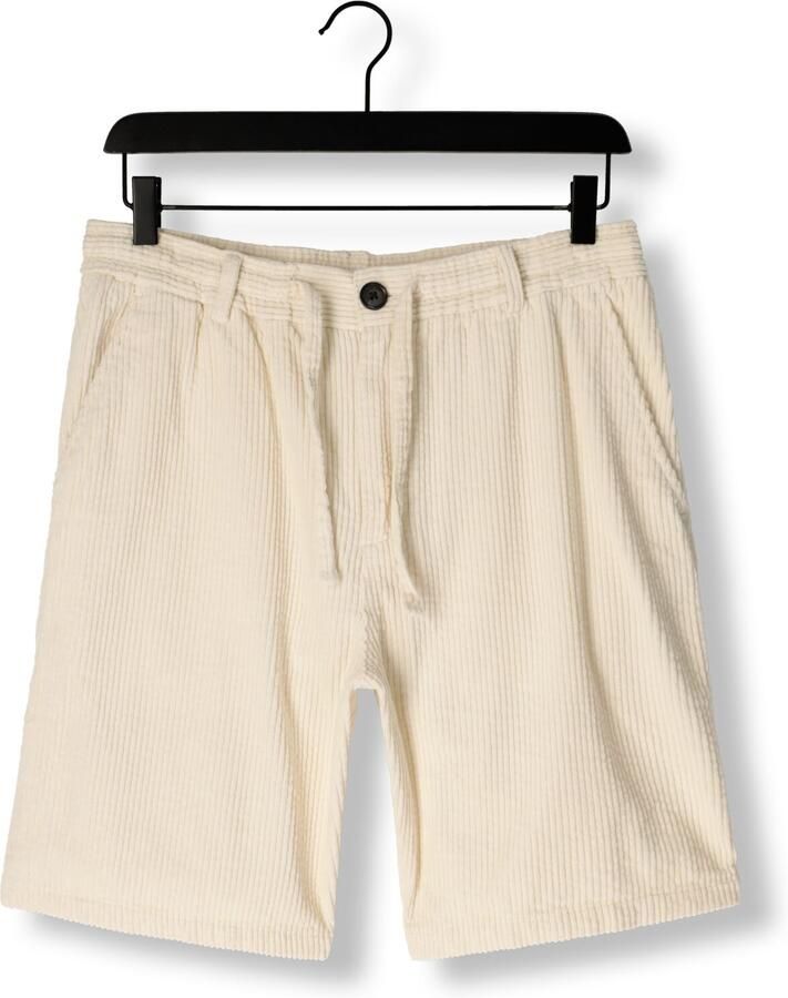 ANERKJENDT Heren Broeken Akjan Corduroy Shorts Gebroken Wit