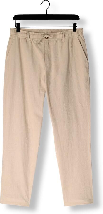 ANERKJENDT Heren Broeken Akjan Cot linen Ela Pants Beige - Foto 3