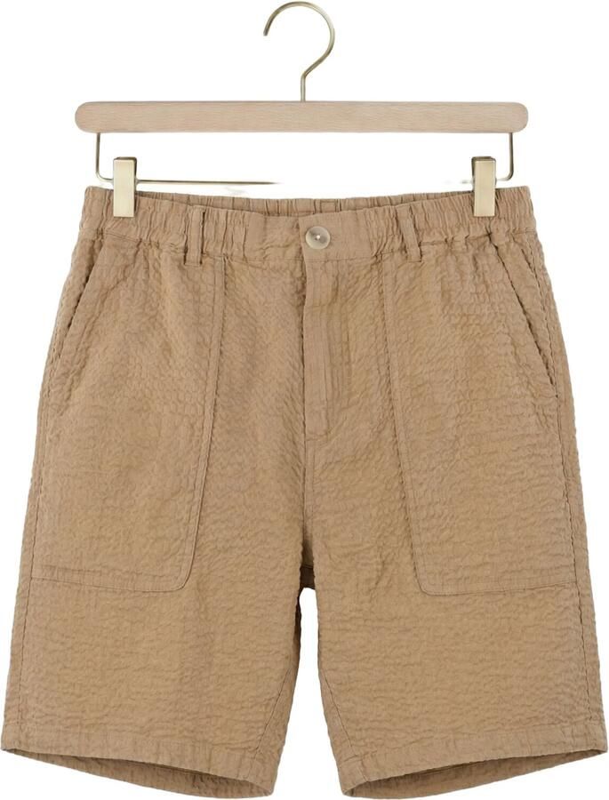 ANERKJENDT Heren Broeken Akjan Seersucker Shorts Zand - Foto 2