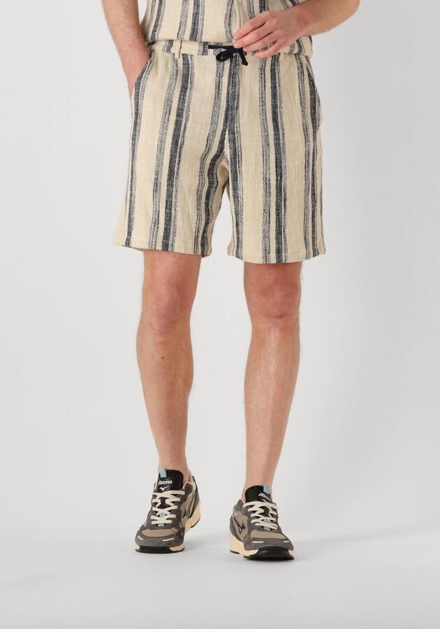 ANERKJENDT Heren Broeken Akjan Structure Shorts Beige - Foto 4