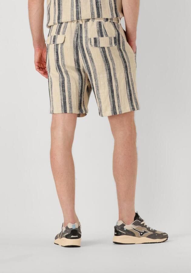 ANERKJENDT Heren Broeken Akjan Structure Shorts Beige - Foto 2