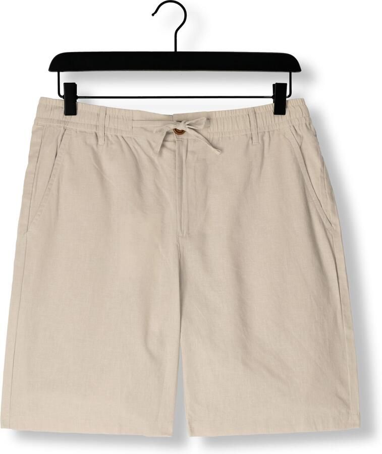 ANERKJENDT Heren Broeken Aklt James Cot linen Ela Shorts Zand