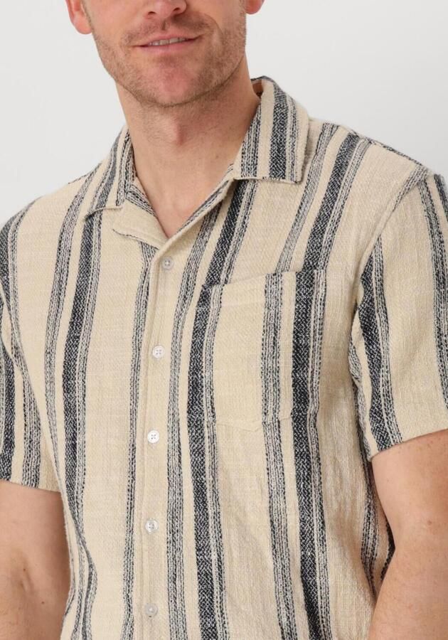 ANERKJENDT Heren Overhemden Akleon Structure S s Shirt Beige - Foto 2