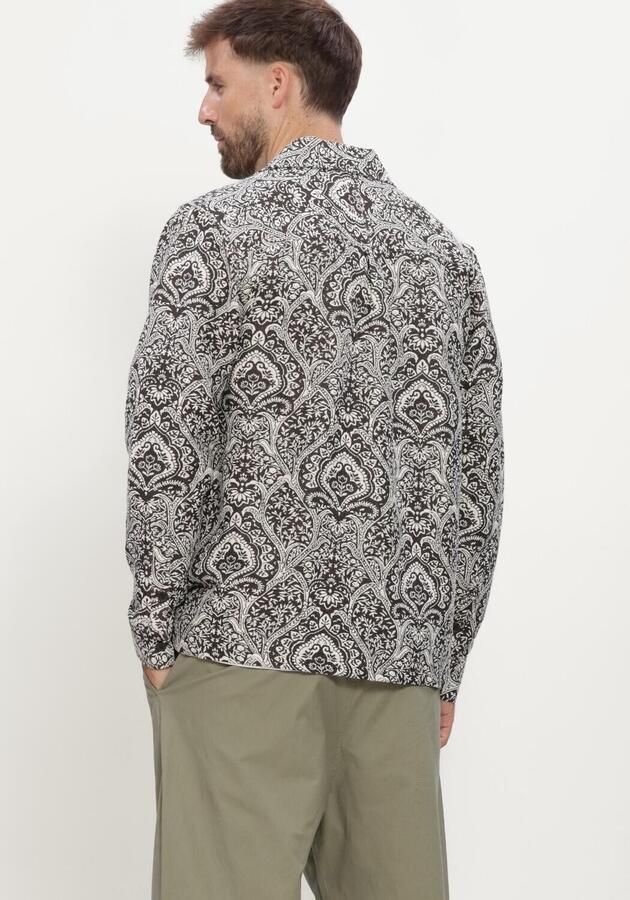 ANERKJENDT Heren Overshirts Akoscar Garden Jacq Overshirt Zwart - Foto 3