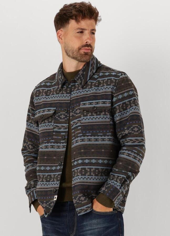 ANERKJENDT Heren Overshirts Akoscar Inka Overshirt Bruin - Foto 4