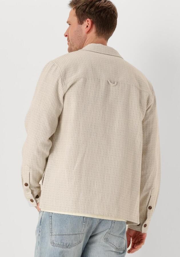 ANERKJENDT Heren Overshirts Akoscar New Overshirt Ecru