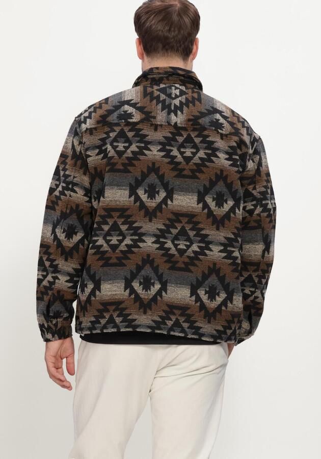 ANERKJENDT Heren Overshirts Akotto Inka Overshirt Multi - Foto 3