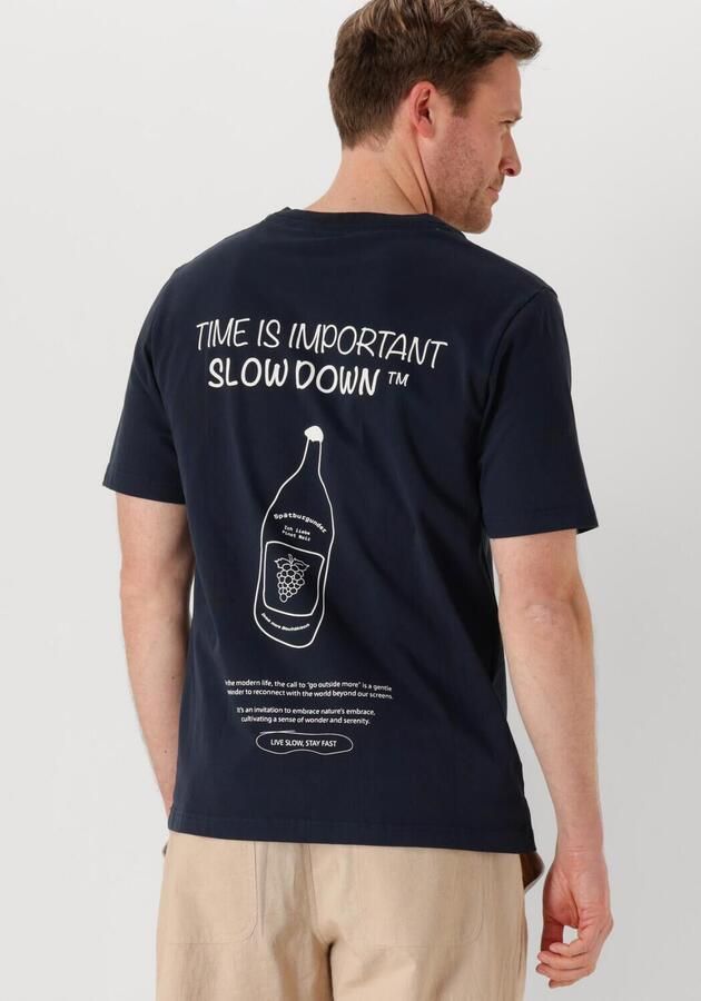 ANERKJENDT Heren Polo's & T-shirts Akkikki Seasonal Tee Donkerblauw - Foto 2