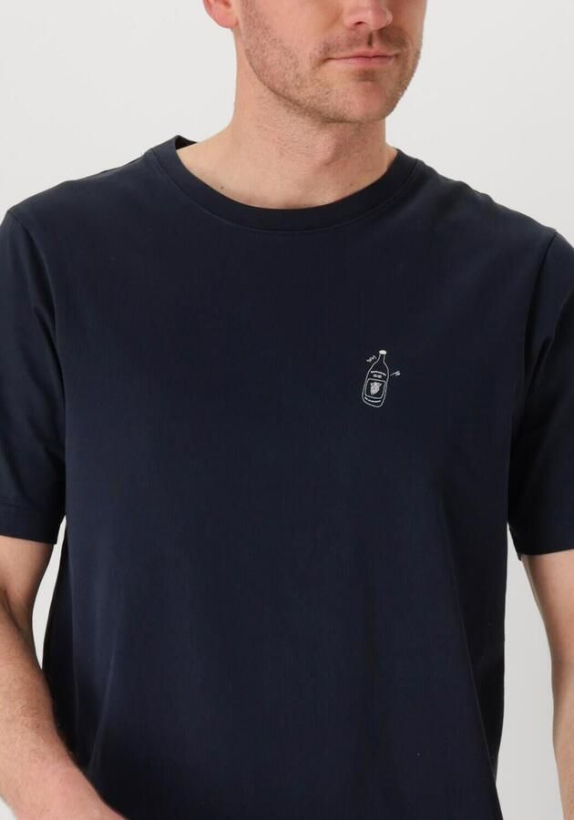 ANERKJENDT Heren Polo's & T-shirts Akkikki Seasonal Tee Donkerblauw - Foto 3
