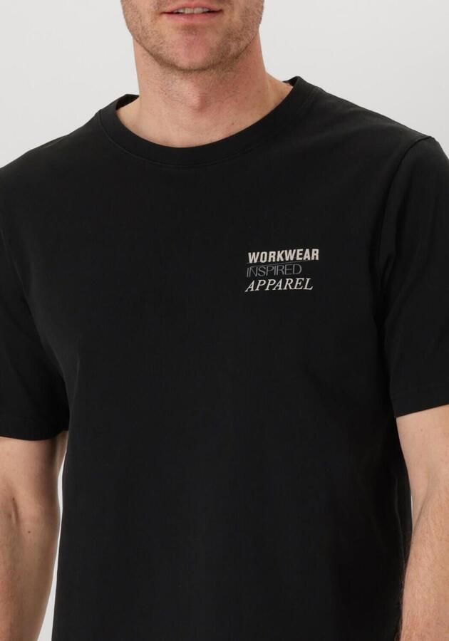 ANERKJENDT Heren Polo's & T-shirts Akkikki Seasonal Tee Zwart - Foto 3