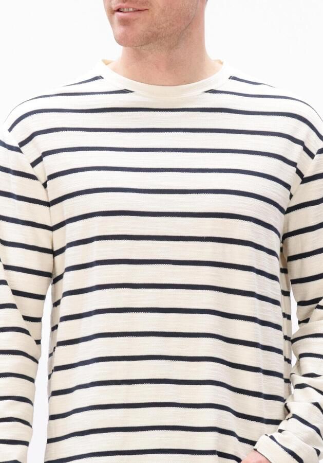 ANERKJENDT Heren Polo's & T-shirts Aksander Sweat Creme - Foto 3