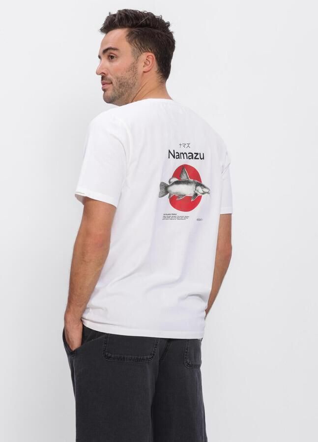 ANERKJENDT Heren Polo's & T-shirts Akvillads Goodsforeverydayuse Ss Tee Wit