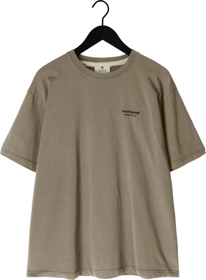 ANERKJENDT Heren Polo's & T-shirts Akvillads Workwear Tee Olijf - Foto 2