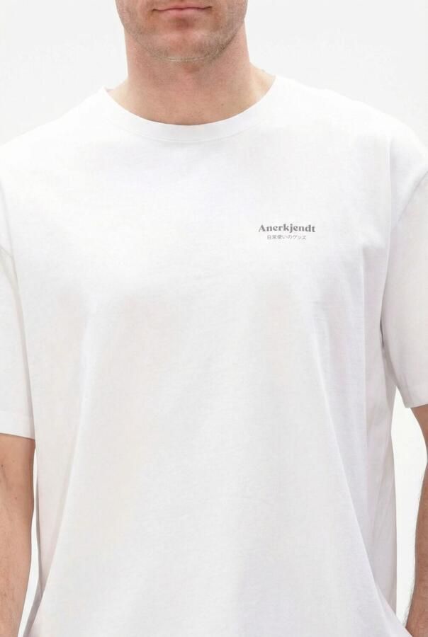 ANERKJENDT Heren Polo's & T-shirts Akvillads Workwear Tee Wit - Foto 3