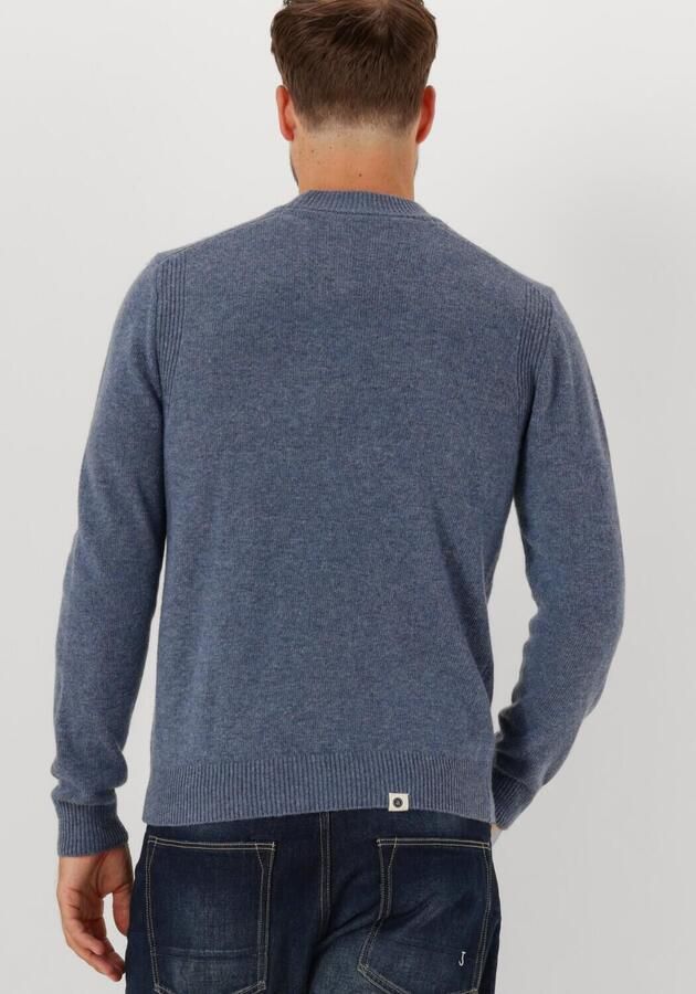 ANERKJENDT Heren Truien & Vesten Akrico Lambswool Knit Blauw