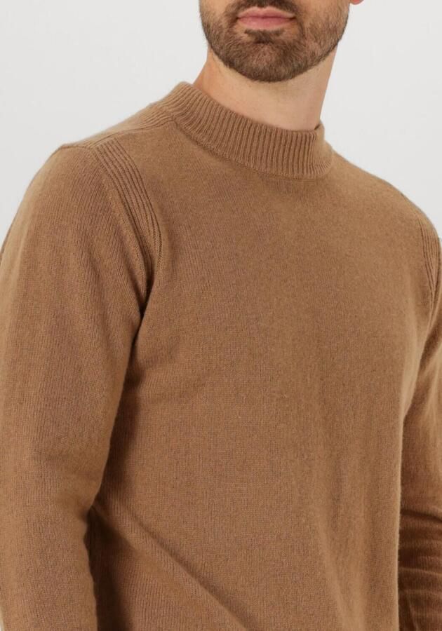 ANERKJENDT Heren Truien & Vesten Akrico Lambswool Knit Camel - Foto 2