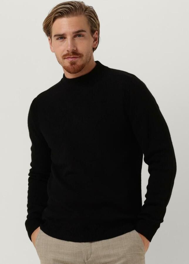 ANERKJENDT Heren Truien & Vesten Akrico Lambswool Knit Zwart - Foto 4