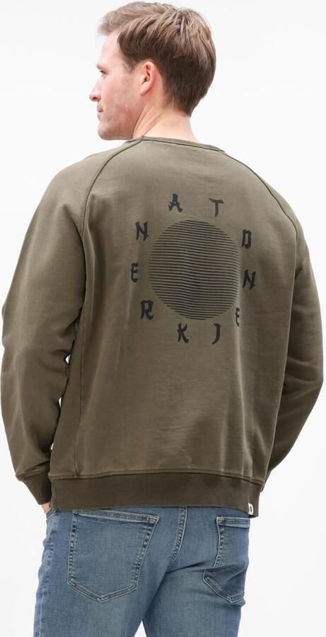 ANERKJENDT Heren Truien & Vesten Aksun Japanese Sweat Khaki