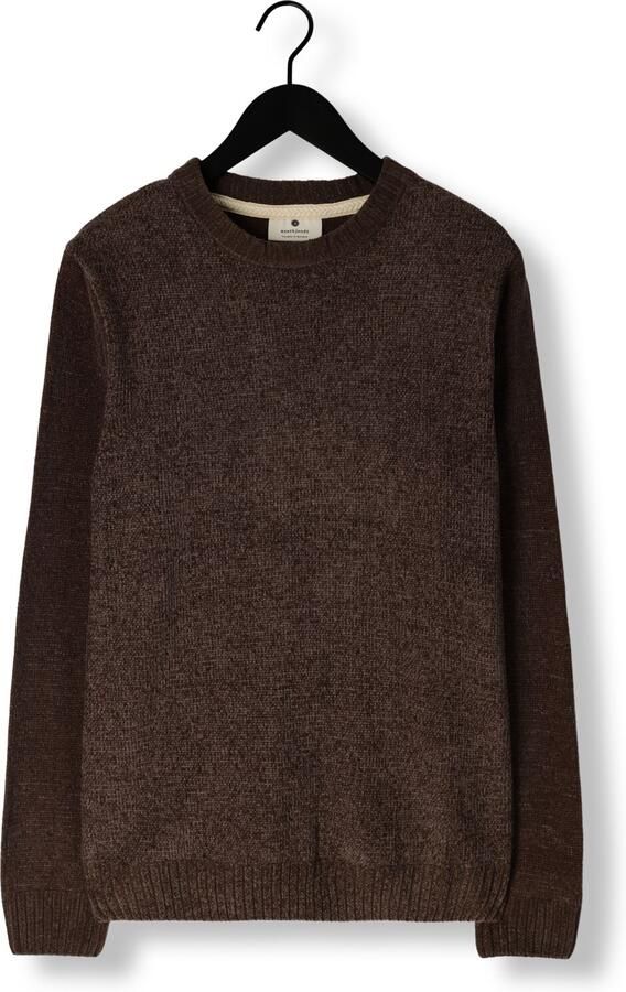 ANERKJENDT Heren Truien & Vesten Aksune Chenille Knit Bruin - Foto 3