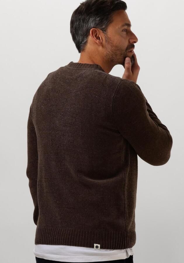ANERKJENDT Heren Truien & Vesten Aksune Chenille Knit Bruin