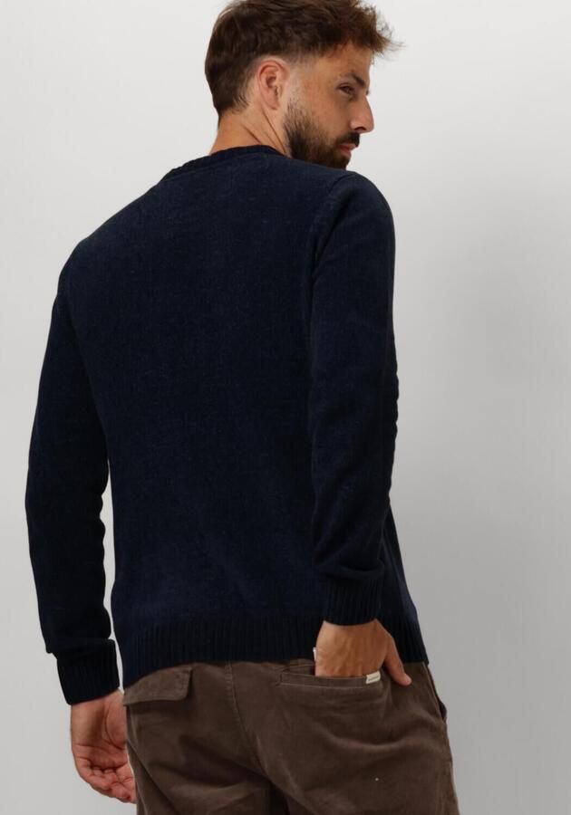 ANERKJENDT Heren Truien & Vesten Aksune Chenille Knit Donkerblauw