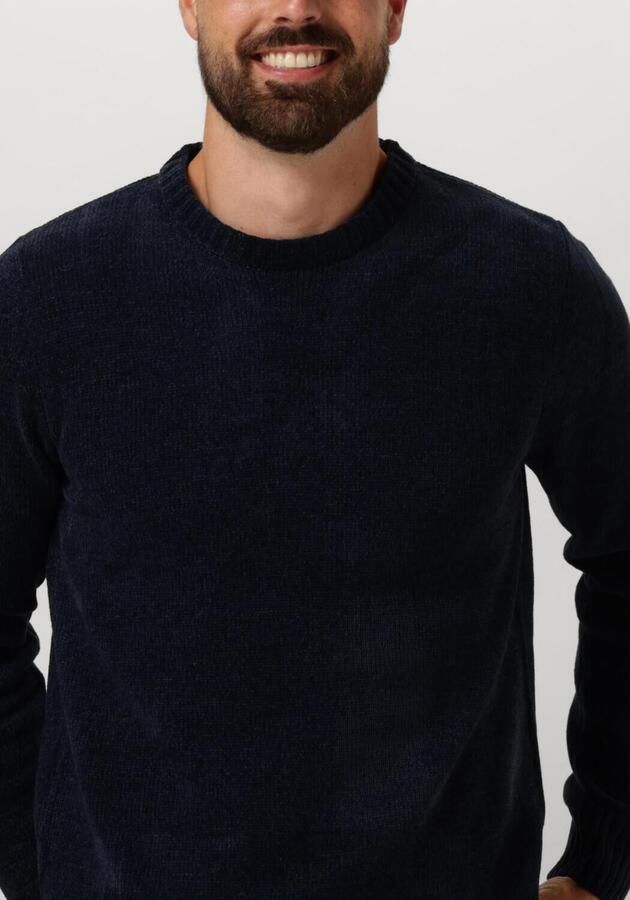 ANERKJENDT Heren Truien & Vesten Aksune Chenille Knit Donkerblauw - Foto 2