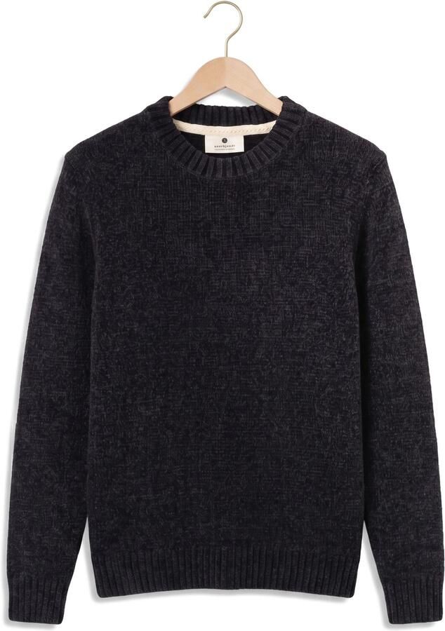 ANERKJENDT Heren Truien & Vesten Aksune Chenille Knit Donkergrijs - Foto 2
