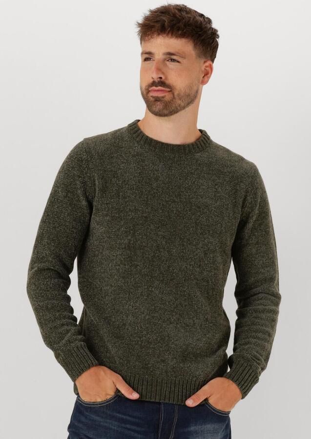 ANERKJENDT Heren Truien & Vesten Aksune Chenille Knit Olijf - Foto 4