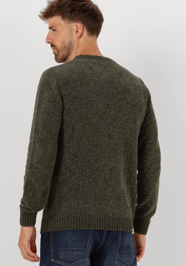 ANERKJENDT Heren Truien & Vesten Aksune Chenille Knit Olijf