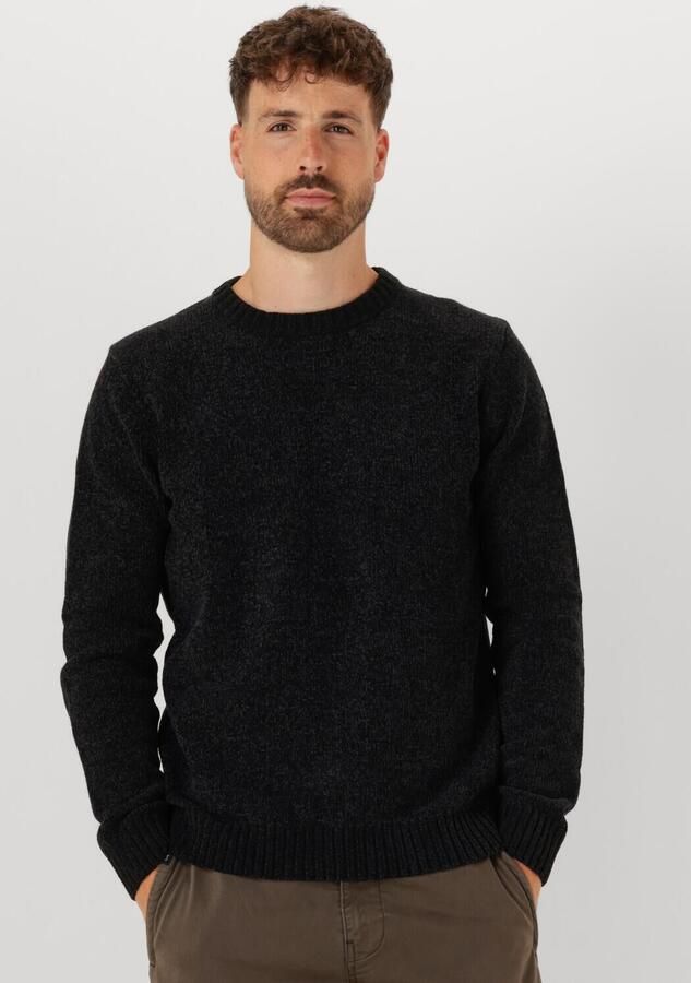 ANERKJENDT Heren Truien & Vesten Aksune Chenille Knit Zwart